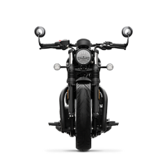 Bobber Black Front Matt Jet Black